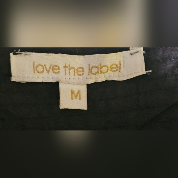 Anthropologie Love The Label Puff Sleeve Midi Dress Size M - Picture 8 of 8